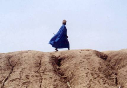 L'homme bleu, copyright Julie